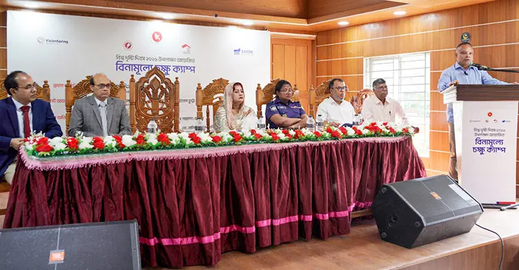 ঝালকাঠিতে বিনামূল্যের চক্ষু ক্যাম্পে সেবা পেলেন ৭৮৭ জন