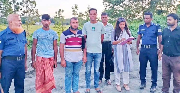 সুগন্ধা নদীতে বালু উত্তোলনের দায়ে ৬ লাখ টাকা জরিমানা