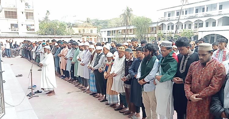 দেশের বিভিন্ন স্থানে ওসমান হাদির গায়েবানা জানাজা