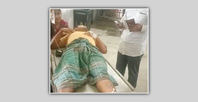 সিঁদ কেটে বিমা কর্মীর গোড়ালি কেটে দিলো দুর্বৃত্তরা