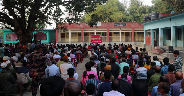 সীমান্তে পুশইন ঠেকাতে বিজিবির সচেতনতামূলক মতবিনিময় সভা