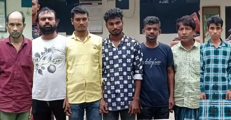 11 held while entering India illegally