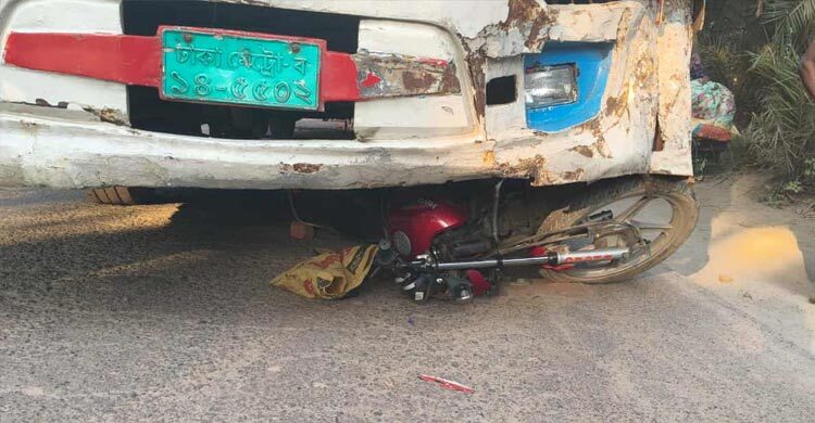 ঝিনাইদহে সড়ক দুর্ঘটনায় দুই মোটরসাইকেল আরোহী নিহত