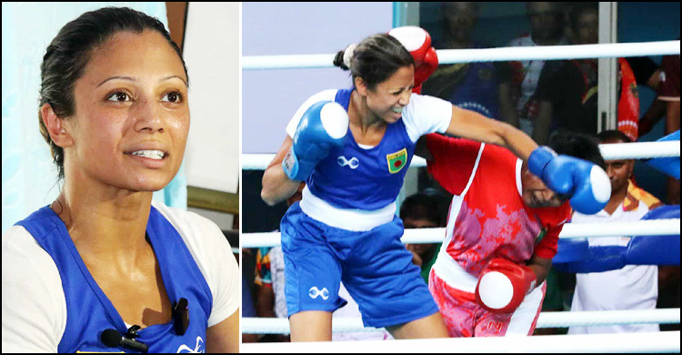 অভিষেকেই চ্যাম্পিয়ন হতে চান যুক্তরাষ্ট্র প্রবাসী বক্সার জিনাত