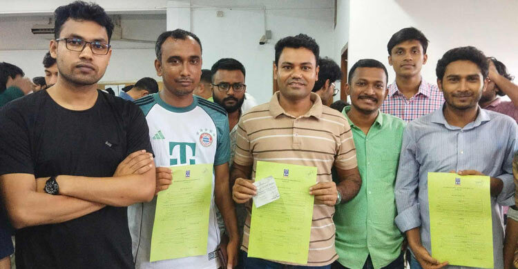 ডাকসু নির্বাচনের মনোনয়ন ফরম কিনলেন ছাত্রদল নেতা জিসান