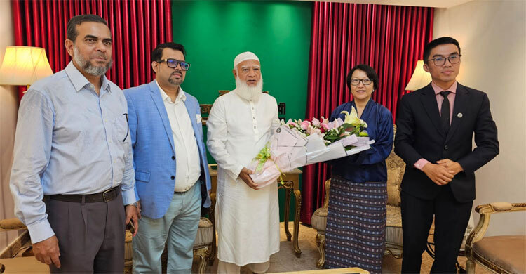 জামায়াত আমিরের সঙ্গে ভুটানের রাষ্ট্রদূতের সৌজন্য সাক্ষাৎ