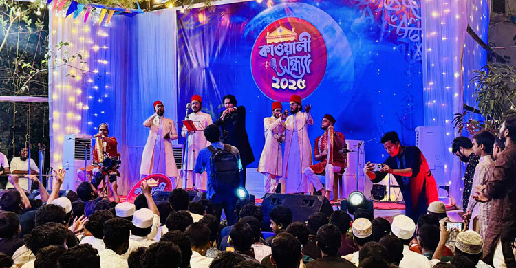 জাবিতে শিবিরের কাওয়ালি সন্ধ্যা