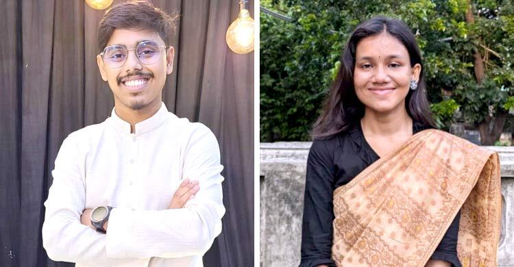 জবি ফটোগ্রাফিক সোসাইটির সভাপতি ছোলায়মান, সম্পাদক প্রিয়া