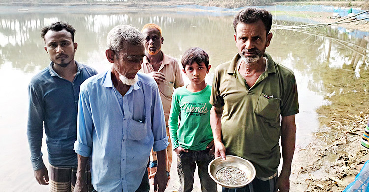 জয়পুরহাটে বিষ ঢেলে দুই পুকুরের ১৮ লাখ টাকার মাছ নিধনের অভিযোগ