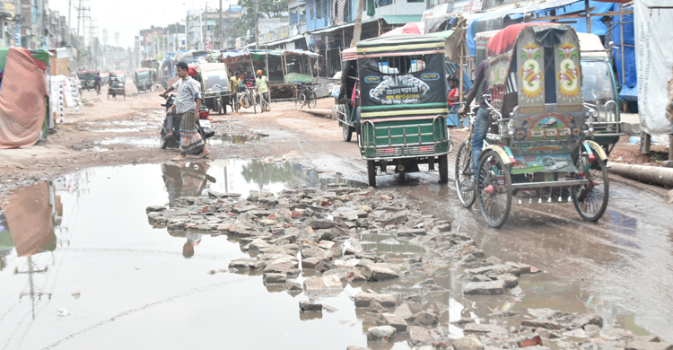 শিল্পাঞ্চলের মতোই জৌলুসহারা কেসিসির ৭ নম্বর ওয়ার্ড