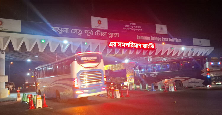 ঢাকা-টাঙ্গাইল-যমুনা সেতু মহাসড়কে ৪৬ হাজার যানবাহন পারাপার