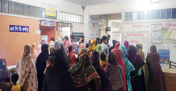 শার্শা উপজেলা স্বাস্থ্য কমপ্লেক্সে সেবার চেয়ে দুর্ভোগ বেশি
