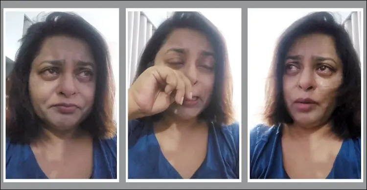 ‘আমি আর পারছি না’, লাইভে কান্নায় ভেঙে পড়লেন জ্যোতিকা জ্যোতি
