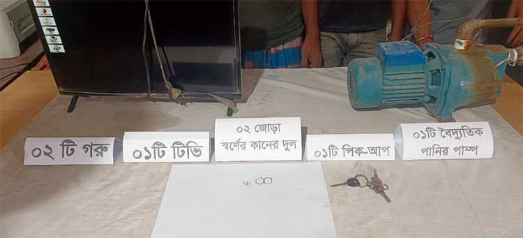 যশোরে স্বামী-স্ত্রীকে বেঁধে মালামাল লুট, আটক ৪