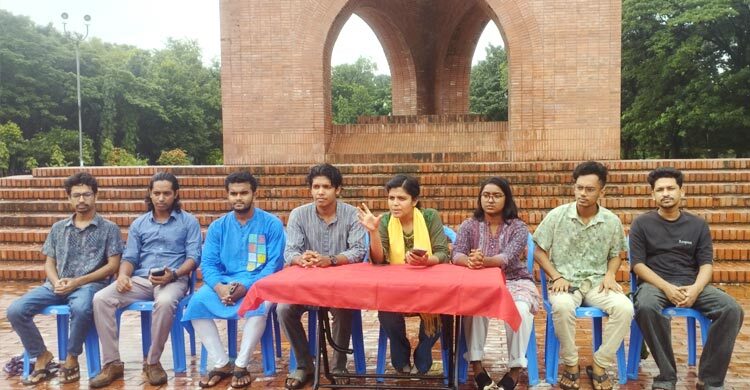 জাকসুতে ছাত্র ইউনিয়ন-ছাত্রফ্রন্ট একাংশের ৫ সদস্যের প্যানেল ঘোষণা