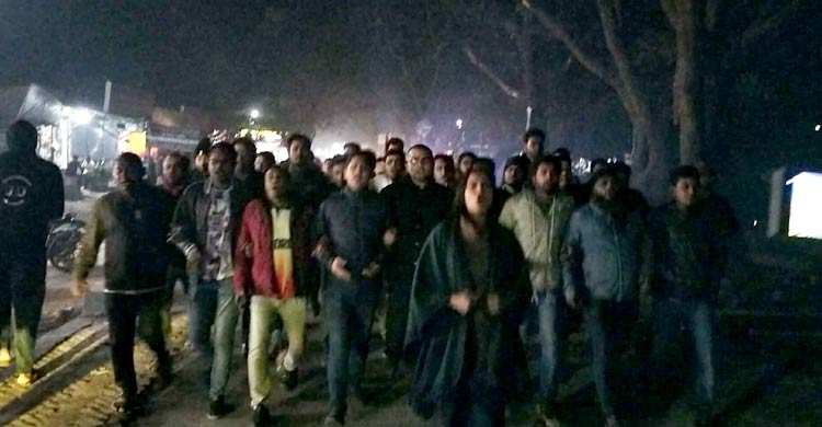 ওসমান হাদির মৃত্যুর ঘটনায় সারা দেশে বিক্ষোভ মিছিল