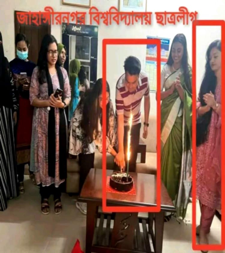জাহাঙ্গীরনগর বিশ্ববিদ্যালয়ের (জাবি) রোকেয়া হলের দুই সদস্যবিশিষ্ট ছাত্রদলের কমিটিতে সভাপতি পদ পেয়েছেন