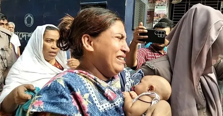 তবু হাজতেই যেতে হলো দেড় মাসের শিশুটির