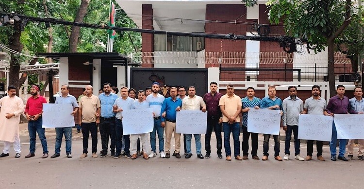 বিএনপি চেয়ারম্যানের কার্যালয়ের সামনে যুবদলের পদবঞ্চিতদের মানববন্ধন