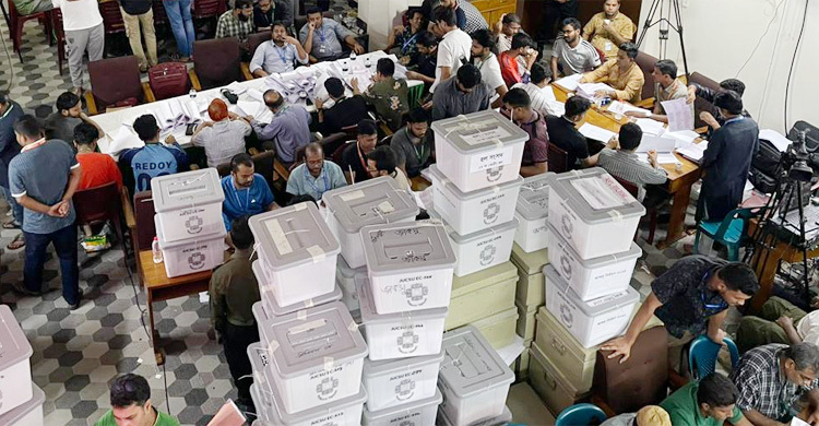 আট ঘণ্টার ভোট গুনতে সময় লাগলো ৪০ ঘণ্টা