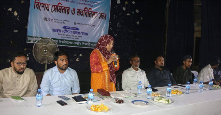 জাবিতে স্বাস্থ্যকর খাবার নিশ্চিতে জাকসুর উদ্যোগে সেমিনার