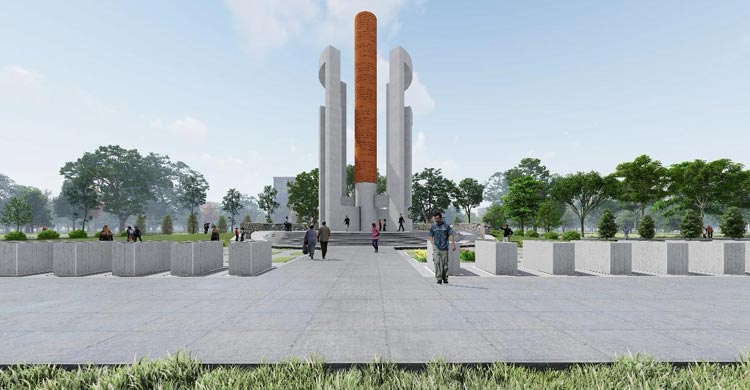 জুলাই স্মৃতিস্তম্ভে স্থান পাচ্ছে ভাষা আন্দোলন, মুক্তিযুদ্ধ