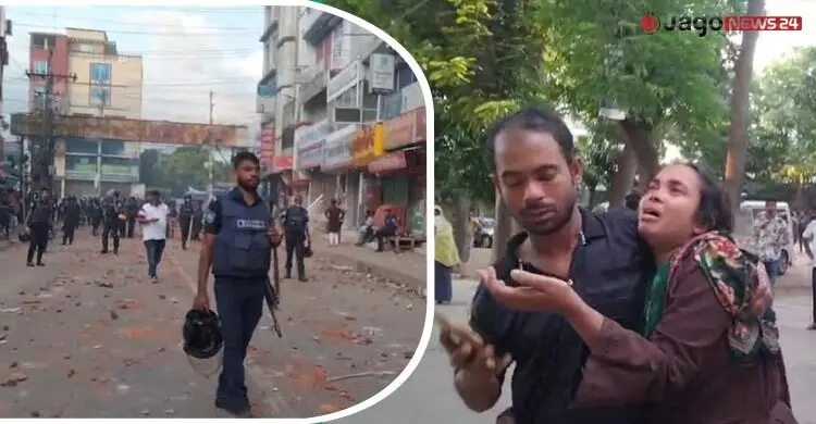 চারদিকে শুধু গুলি-ধোঁয়া আর মানুষে আর্তচিৎকারে ভারী হয়ে ওঠে সাভার