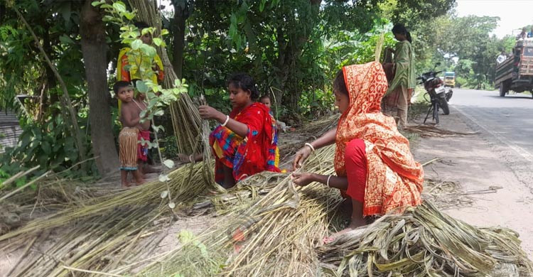 সোনালি আঁশের রুপালি কাঠিতে সংসারে স্বচ্ছলতা