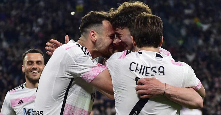 Juventus beat Lazio 2-0 in Coppa Italia semi-final first leg