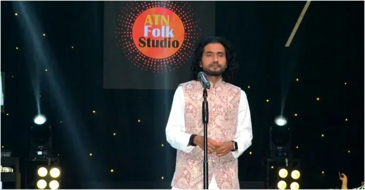 এটিএন ফোক স্টুডিওতে গাইলেন কাজল আরিফ
