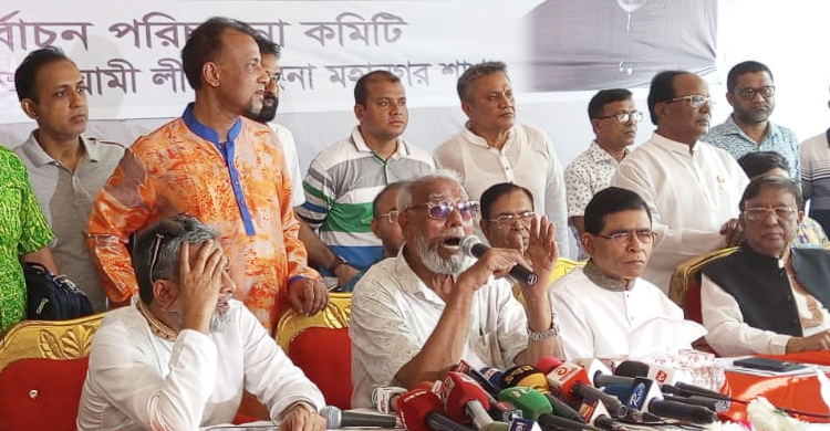 জলাবদ্ধতা নিরসনসহ ৪০ দফার নির্বাচনী ইশতেহার ঘোষণা খালেকের