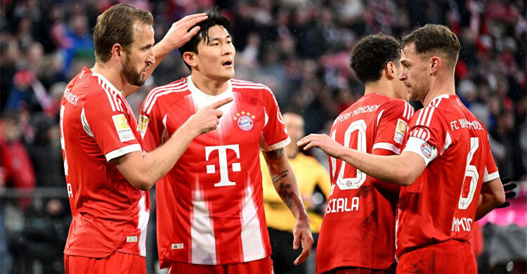 আবারও কেইনের জোড়া গোল, উড়ছে বায়ার্ন মিউনিখ