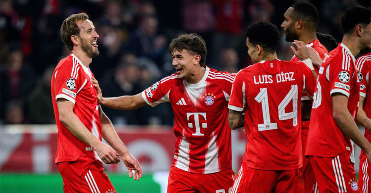 গোল উৎসবে মাতল বায়ার্ন, কেইনের রেকর্ডে নতুন ইতিহাস