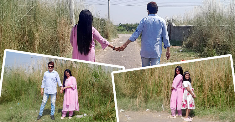 সারিঘাটে কাশফুলের মাঝে হারিয়ে যাওয়া