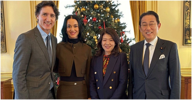 অবশেষে প্রেমের ঘোষণা দিলেন জাস্টিন ট্রুডো-কেটি পেরি