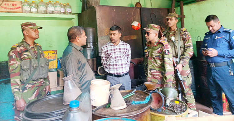 জ্বালানি তেলের কৃত্রিম সংকট ঠেকাতে যৌথ অভিযান