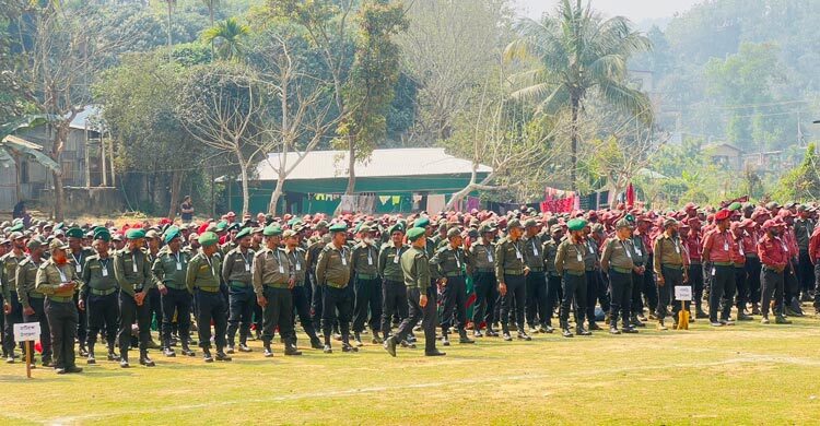 খাগড়াছড়িতে নির্বাচন সুষ্ঠু করতে প্রস্তুত আনসার-ভিডিপি ২৬০০ সদস্য