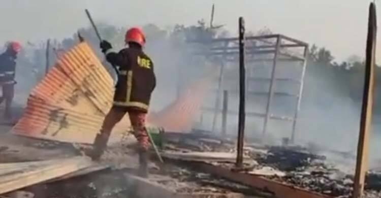 Fire breaks out at Khagrachhari resort