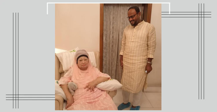 খালেদা জিয়াকে আমন্ত্রণপত্র পৌঁছে দিলেন টুকু