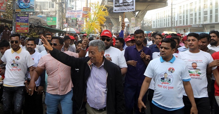 মানুষের বাধভাঙা জোয়ার ধানের শীষের পেছনে ছুটছে: আমীর খসরু