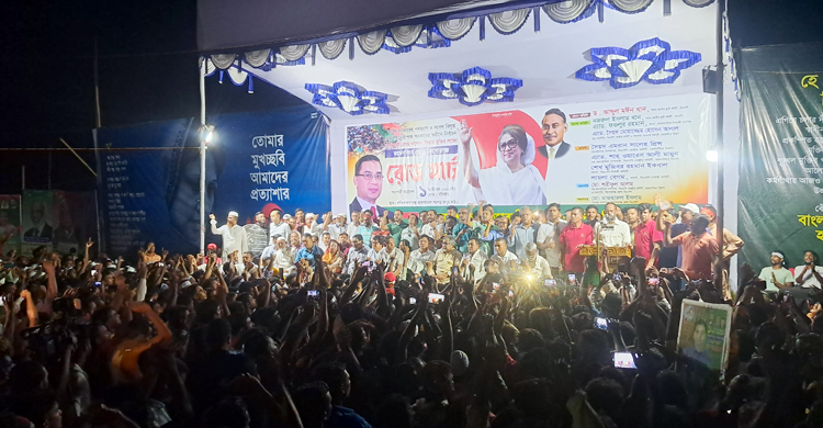 ১০ ঘণ্টায় ময়মনসিংহ থেকে কিশোরগঞ্জে বিএনপির রোডমার্চ