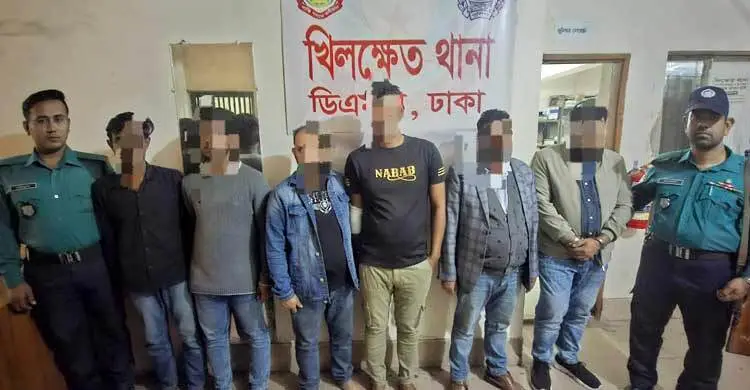 খিলক্ষেতে অপহৃত ব্যক্তি আশুলিয়ায় উদ্ধার, আটক ৭