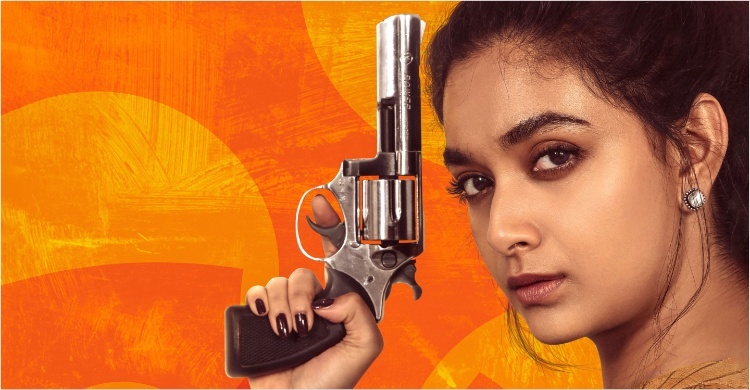 হাসি ও অ্যাকশনে মাতিয়ে দিলেন কীর্তি সুরেশ