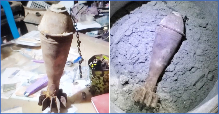 ভাঙারির দোকানে মিললো পরিত্যক্ত মর্টার সেল