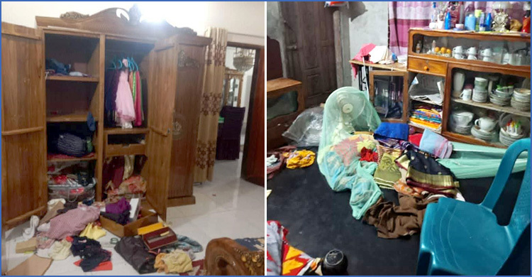 রাতে বাড়ির সবাইকে বেঁধে রেখে ২২ লাখ টাকার মালামাল লুট