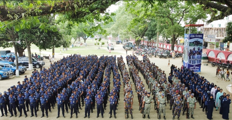 সার্বিক নিরাপত্তা বিবেচনায় জেলা পুলিশের ছুটি বাতিল