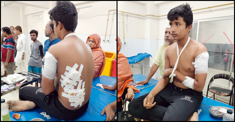 বাবাকে নিয়ে কটূক্তির প্রতিবাদ করায় ছেলেকে ছুরিকাঘাত