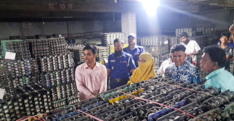 হিমাগারে মজুত ২৮ লাখ পিস ডিম, দ্রুত বিক্রির নির্দেশ