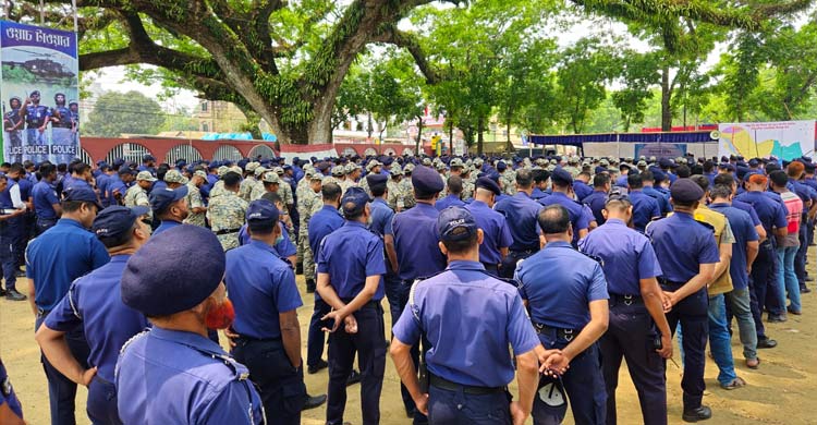শোলাকিয়ার নিরাপত্তায় কাজ করবে ১১১৬ পুলিশ সদস্য