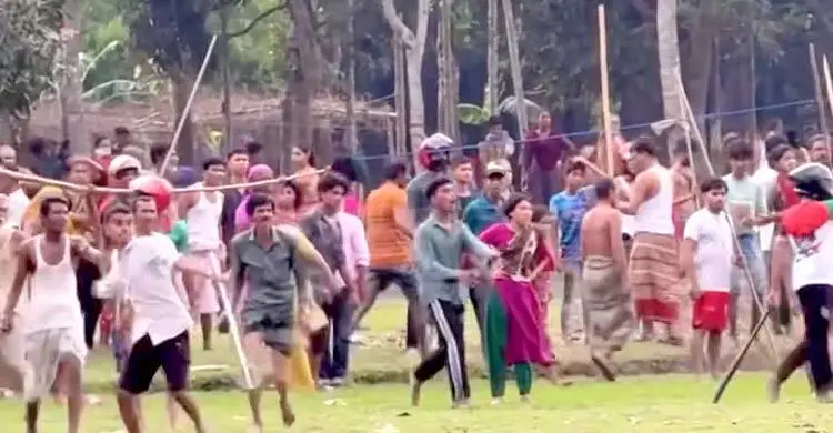 কিশোরগঞ্জে ফুটবল খেলা নিয়ে টানা দুদিন সংঘর্ষ, ওসিসহ আহত ২০